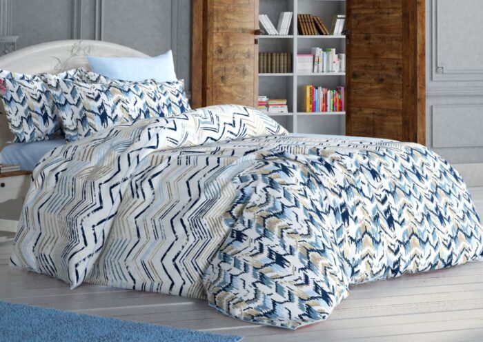 Sinada Home Tek Kişilik Nevresim Seti %100 Pamuk 62 Tel Kumaş ( 10-24621 )