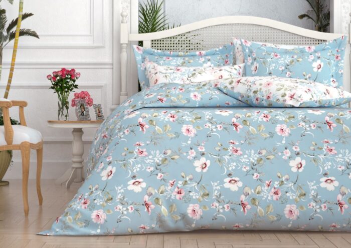 Sinada Home Çift Kişilik Nevresim Seti %100 Pamuk 62 Tel Kumaş ( 12-27549 )