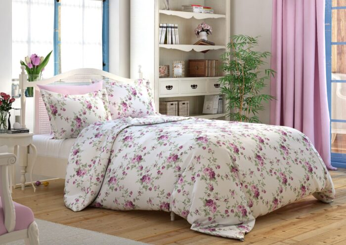 Sinada Home Tek Kişilik Nevresim Seti %100 Pamuk 62 Tel Kumaş ( 8-27627 )