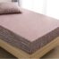 Sinada Home Tek Kişilik Yeşil Renkli Oval Çizgili 57 Tel Dokuma Kumaş 25 cm Derinlikli Lastikli Çarşaf ve Yastık Kılıfı